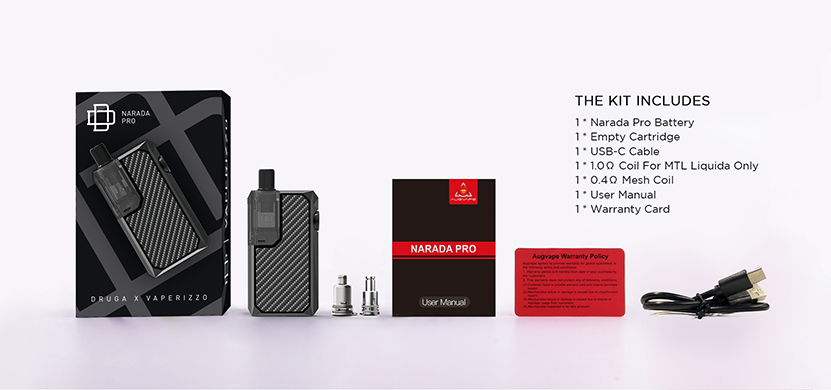 Augvape Narada Pro Kit Package