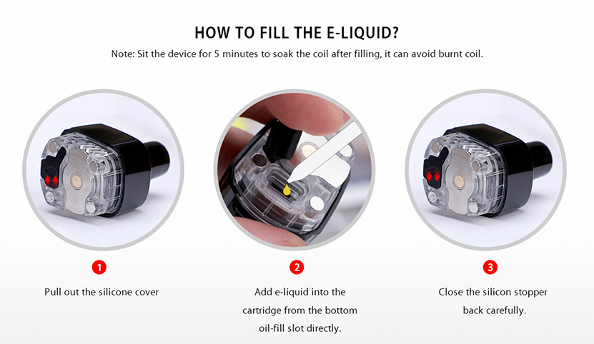 IJOY JUPITER Cartridge Filling