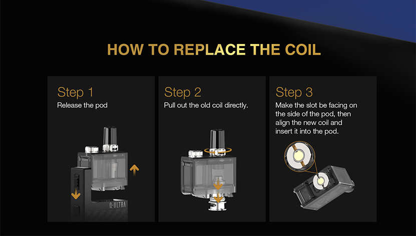 Q-ULTRA Pod Kit Coil Replacement