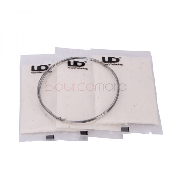 Youde UD Cotton & Wire Kit RDA Resistance Wire kanthal A1 wire -26ga