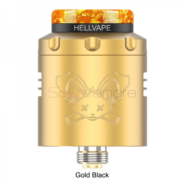 Hellvape Dead Rabbit 3 RDA 6th Anniversary Edition Gold Black