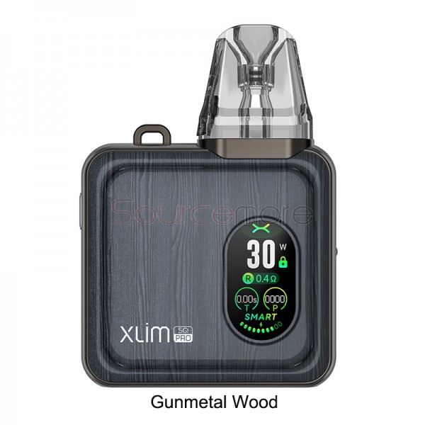 OXVA Xlim SQ Pro Kit Gunmetal Wood