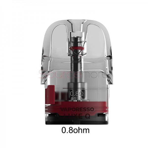 Vaporesso LUXE Q Pod Cartridge 3ml 0.8ohm 4pcs