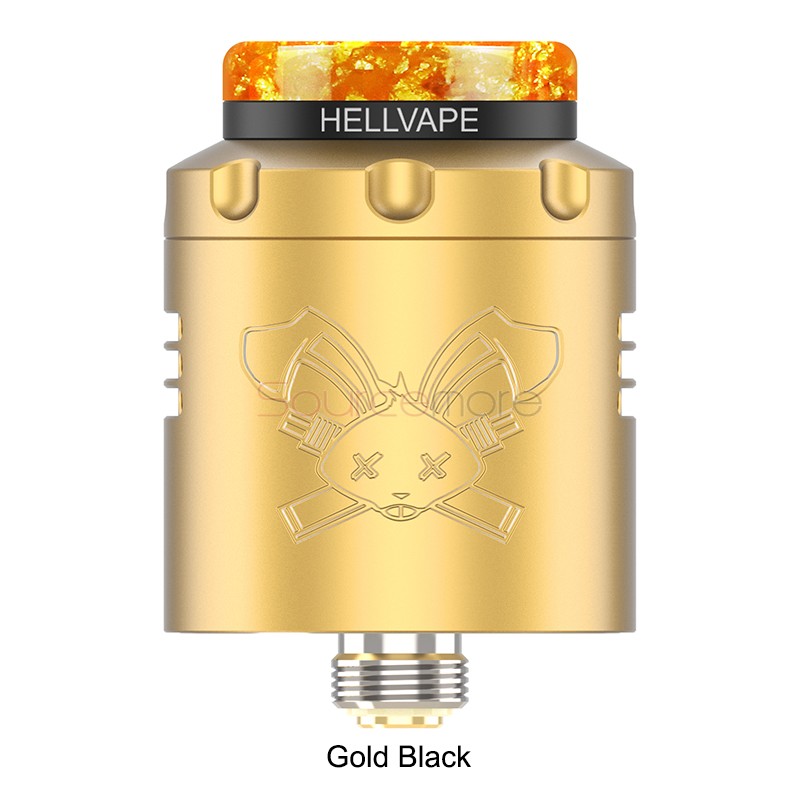 Hellvape Dead Rabbit 3 RDA 6th Anniversary Edition Gold Black