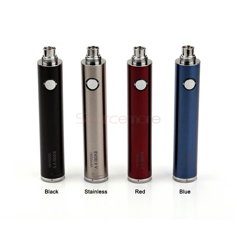 Kanger EVOD VV Battery 1600mAh Red