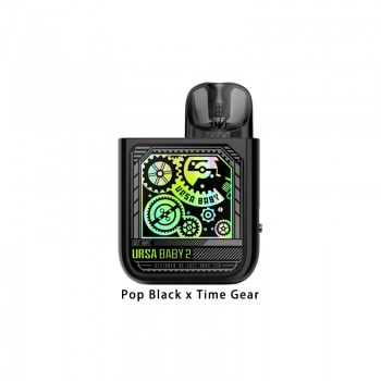 Lost Vape Ursa Baby 2 Pod Kit Pop Black×Time Gear