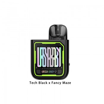 Lost Vape Ursa Baby 2 Pod Kit Tech Black×Fancy Maze