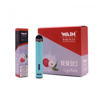 Wain Bar Plus Disposable Pod Kit 1800Puffs Lychee