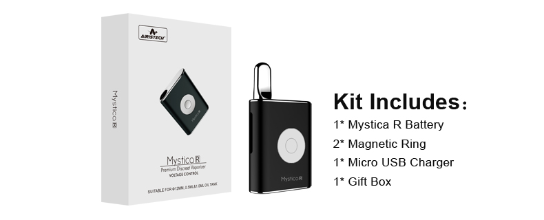 Airis Mystica R Vaporizer Package