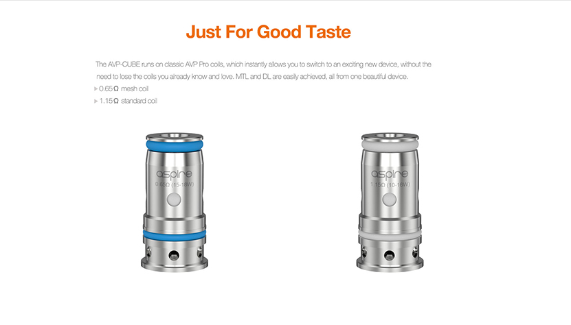 Aspire AVP Cube Pod Cartridge Feature 3