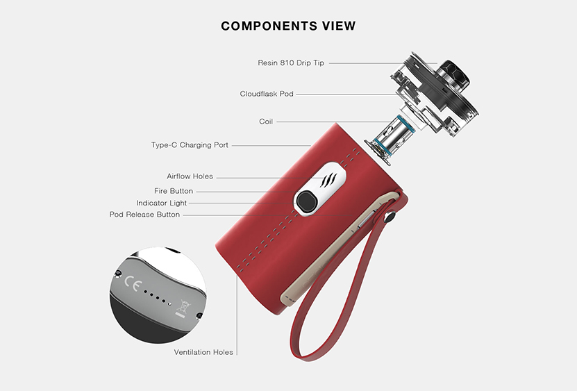 Aspire Cloudflask Kit Feature 4