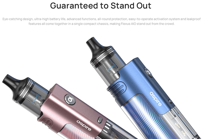 Aspire Flexus AIO Kit Functions