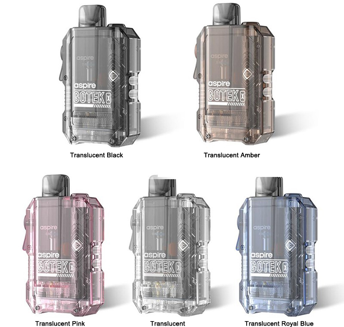 Aspire GoTek X Kit Colors