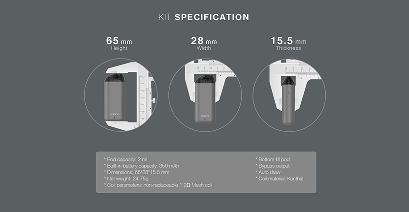 Aspire Minican Kit Feature 10