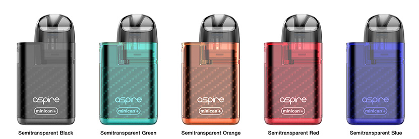 Aspire Minican Kit colors