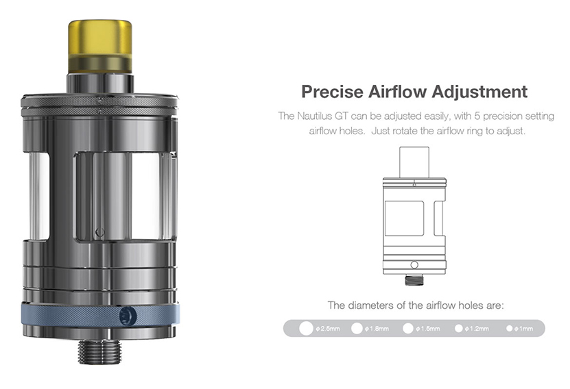 Aspire Nautilus GT Kit Feature 7