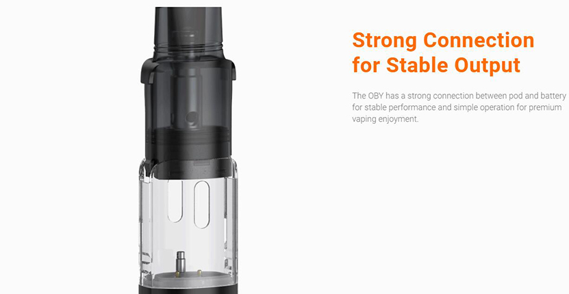 Aspire OBY Cartridge Connection