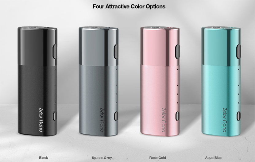 Aspire Zelos Nano Mod Features