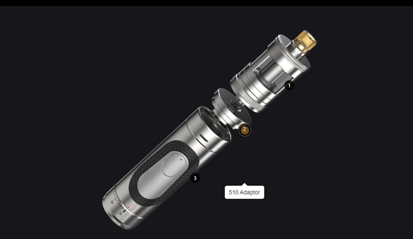 Aspire Zero G Mod 510 Adaptor Feature 2