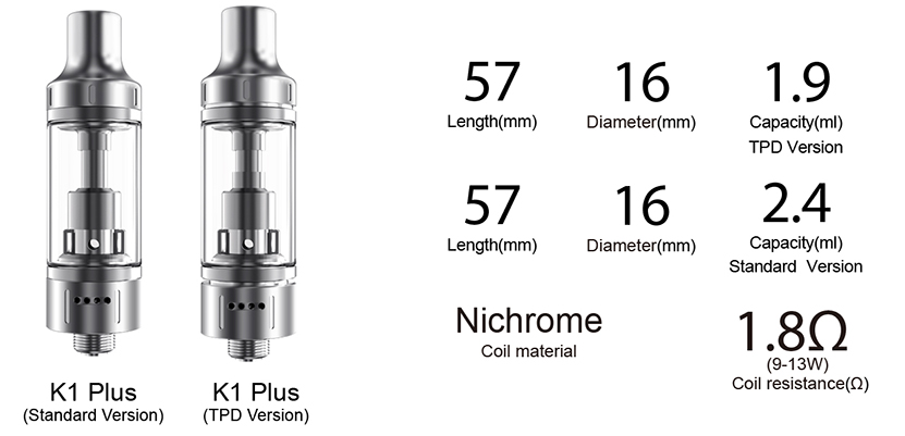 Aspire K1 Plus Tank Feature 4