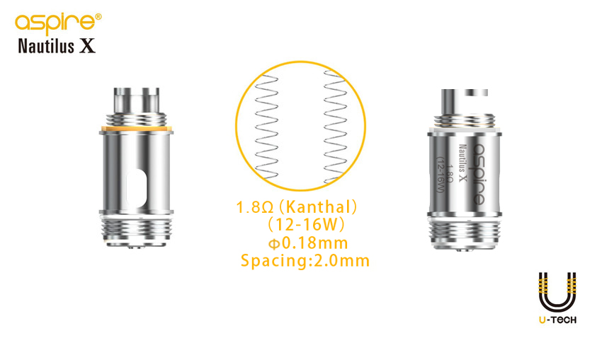 Aspire Nautilus X Replacement Coil Features 1