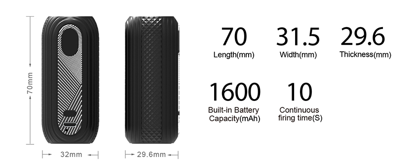 Aspire Reax Mini Battery Feature 4