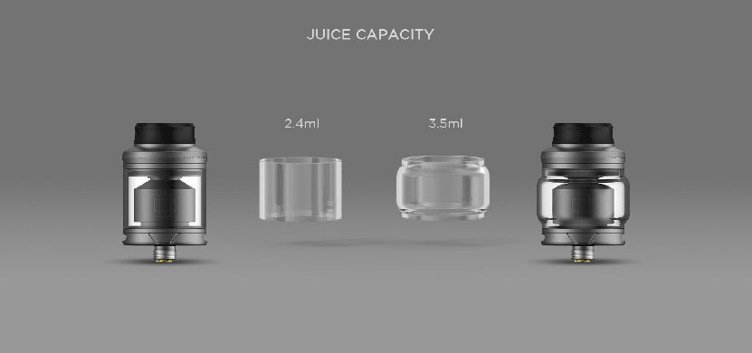 Augvape Druga RTA Atomizer Capacity