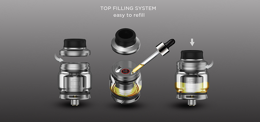 Druga RTA Tank Atomizer Top Filling