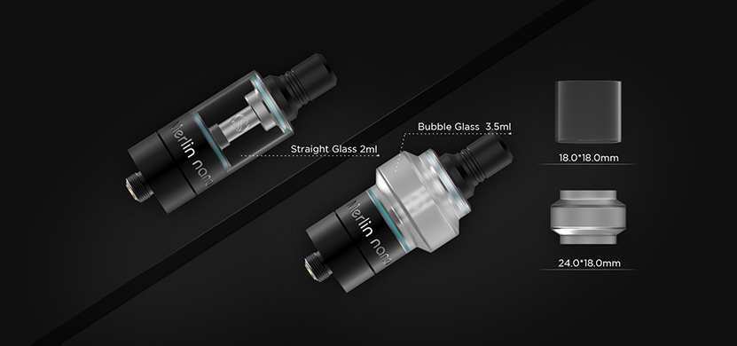 AUGVAPE MERLIN MTL RTA ATOMIZZATORE RIGENERABILE