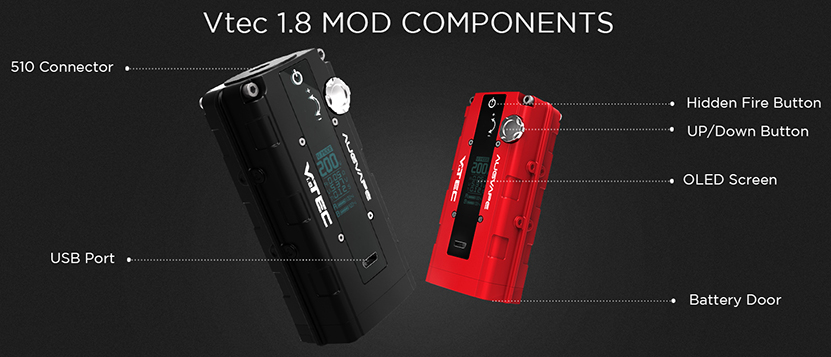 VTEC 1.8 200W Box Mod