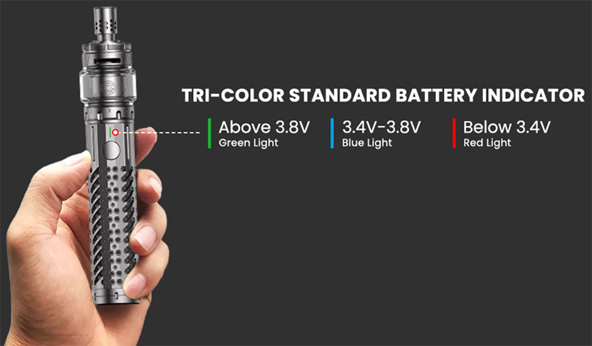 BD Vape Blaster Kit Battery Indicator