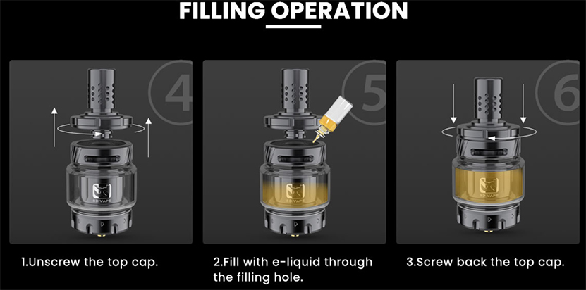 BD Vape Blaster Kit Top Filling