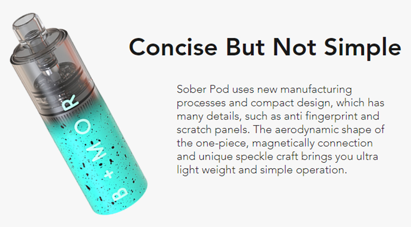 Bmor Sober Pod Kit connection