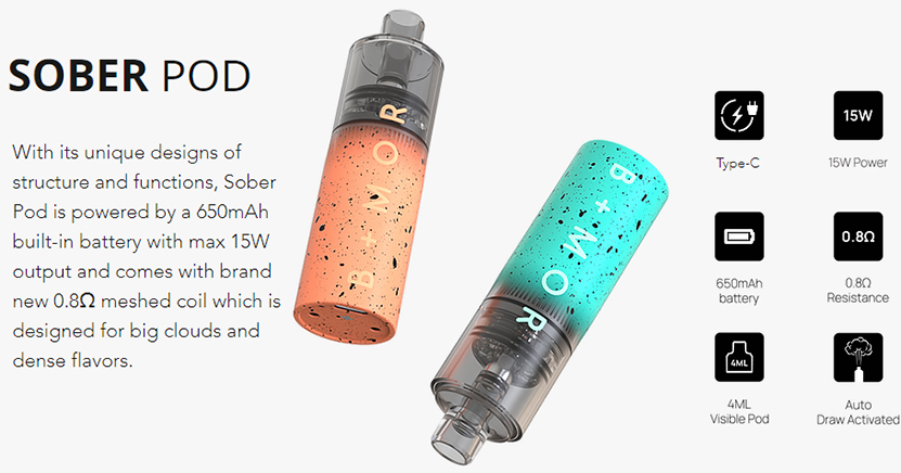 Bmor Sober Pod Kit description