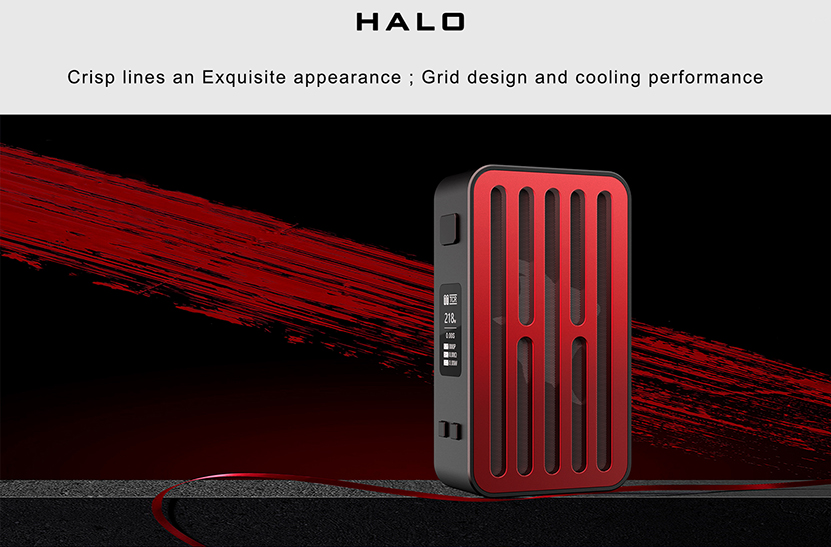 Curdo Halo 218W Box Mod Look