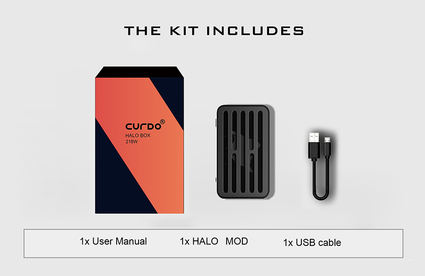 Curdo Halo Box Mod Package