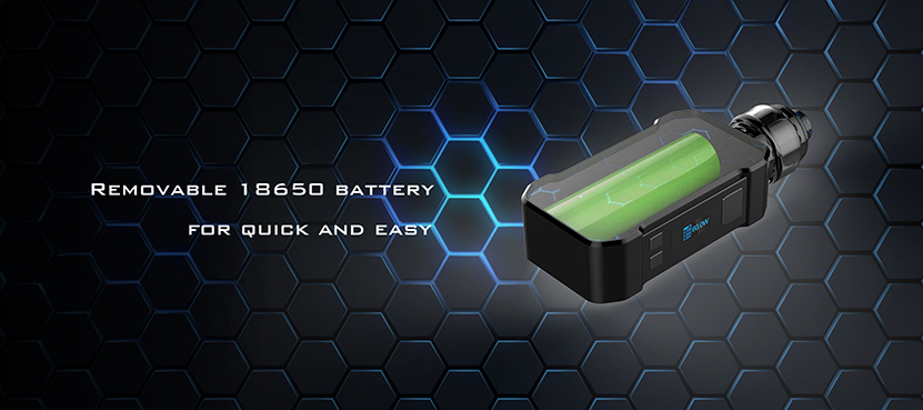 Curdo Hally Box Mod 18650 Battery 