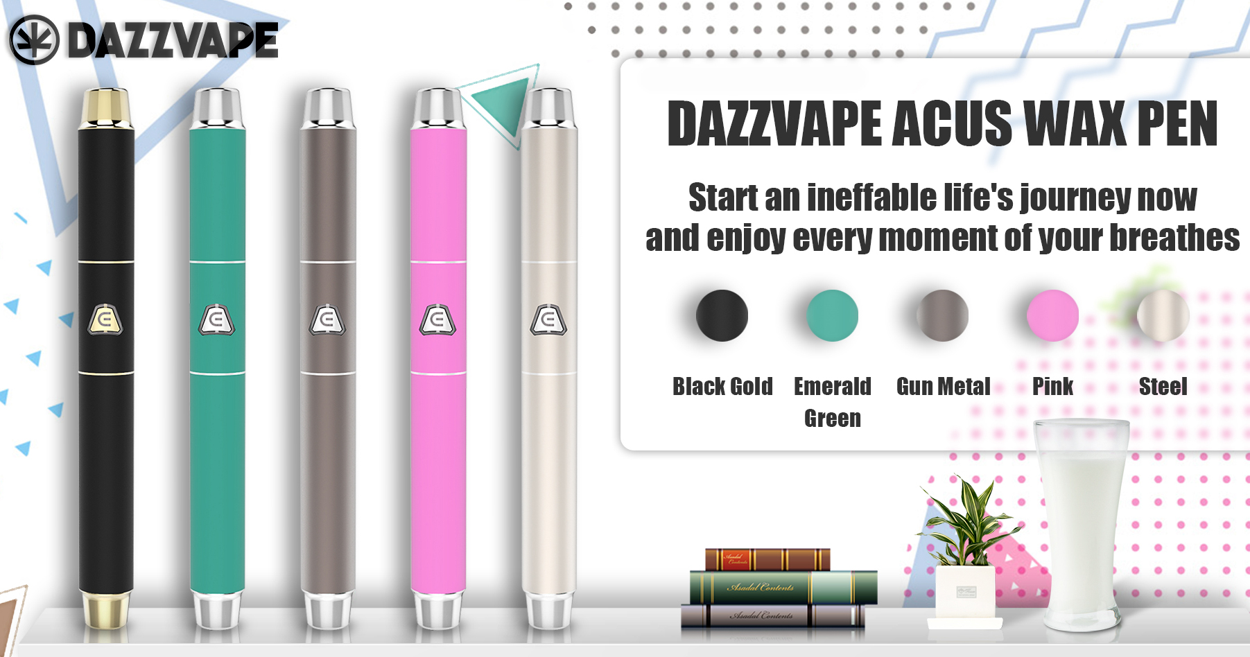 Dazzvape Acus Wax Pen Vaporizer Features 04