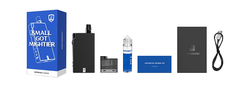 Vaporesso Degree Vape Pod System Kit Package