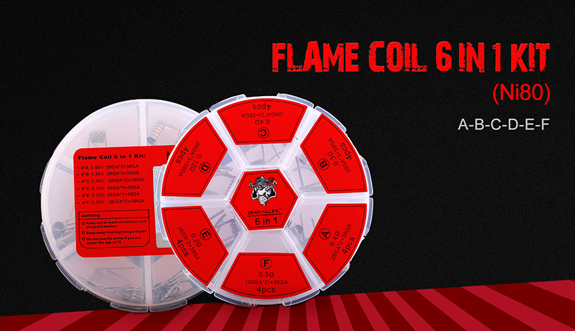 Demon Killer Flame Coil 6 in 1