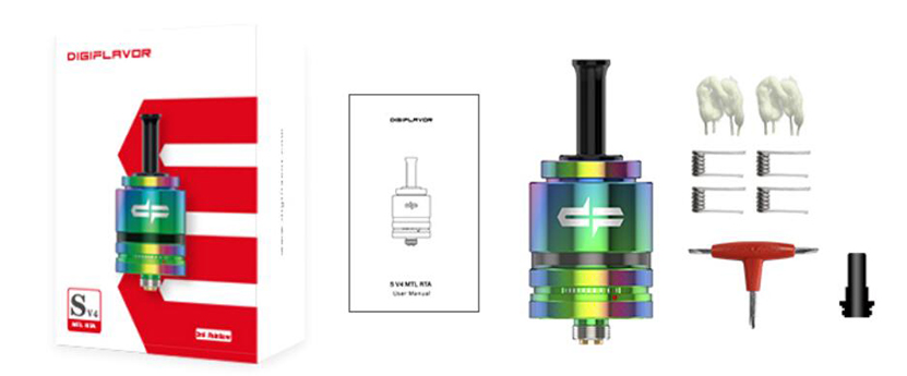 Digiflavor S RTA V4 package