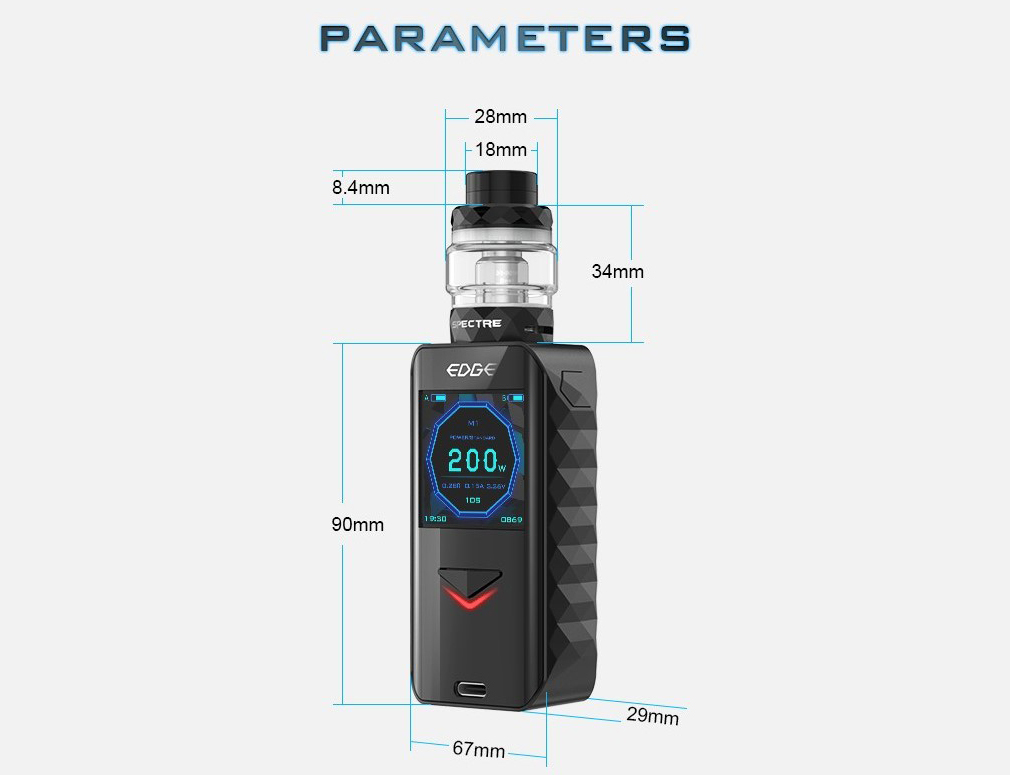 Digiflavor Edge Kit Features 7