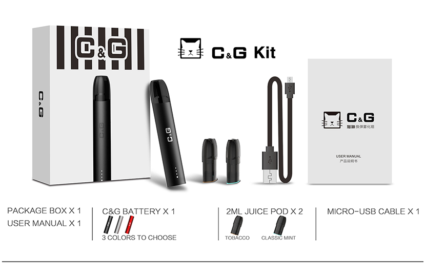 CG Pod System Kit Package