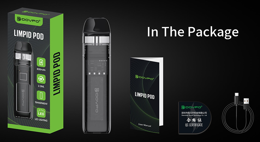 DOVPO Limpid Pod Kit Package