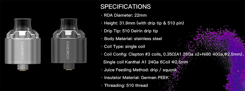 DOVPO Samdwich RDA Specification