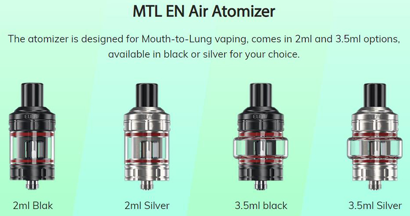 Eleaf EN Air Tank for MTL Vaping