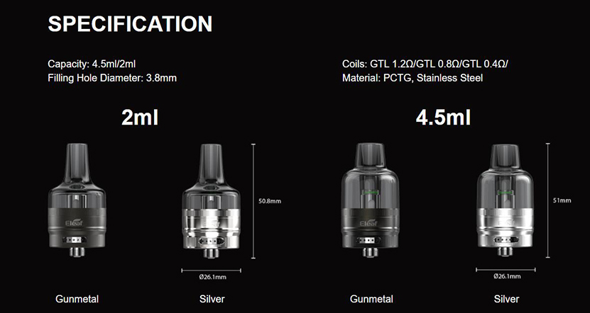 Eleaf GTL Pod Tank Feature 3