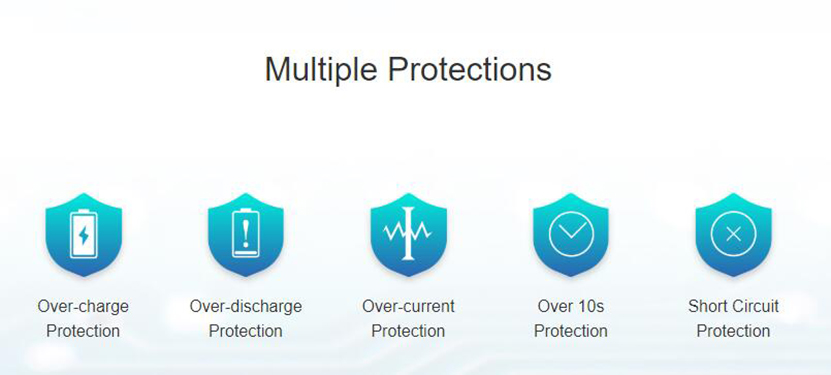 Eleaf iJust AIO Battery Protections