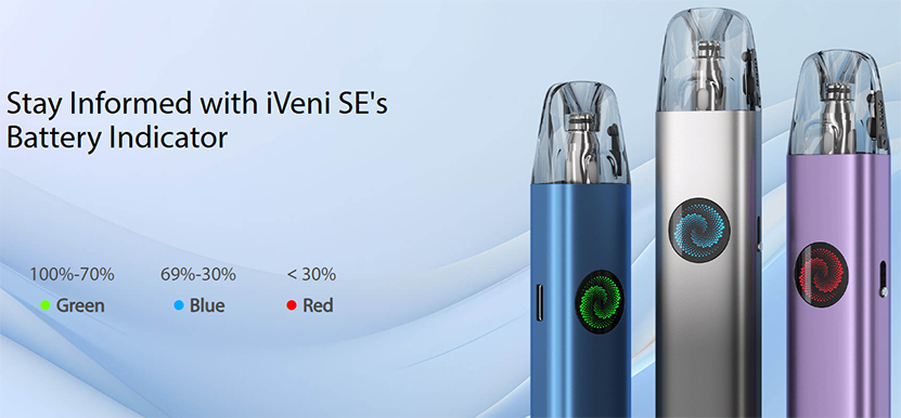 Eleaf iVeni SE Kit Battery Indicator