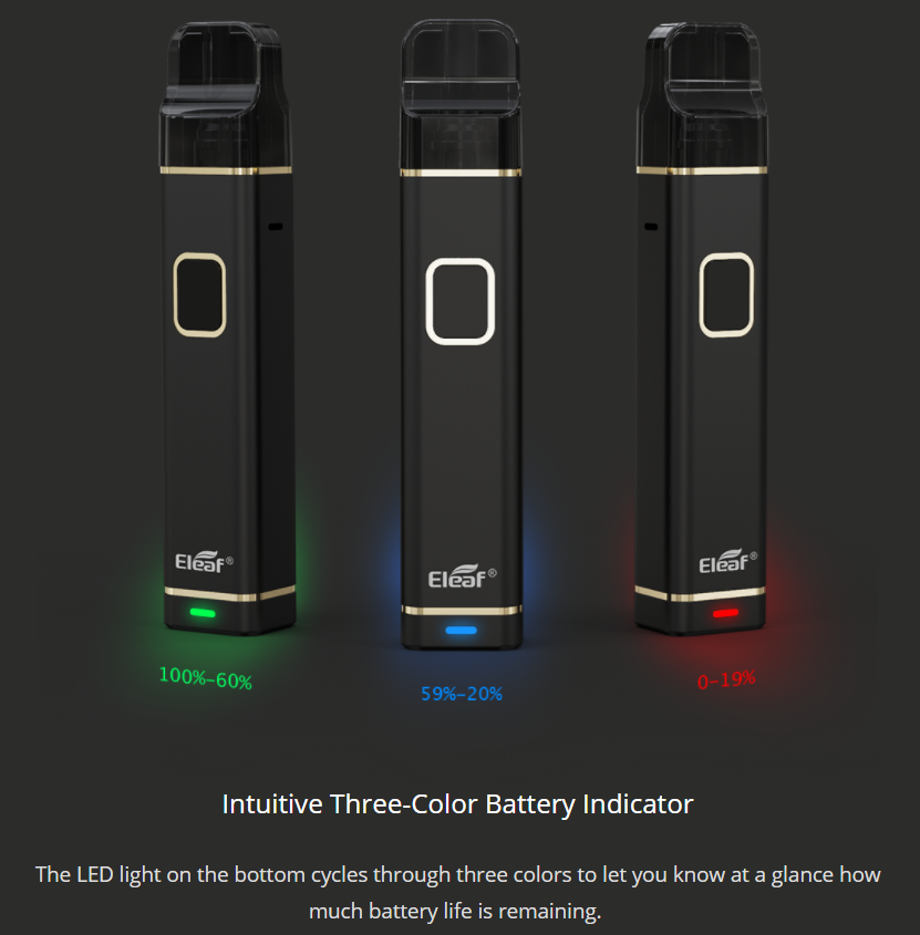 Eleaf iTap Pod System LED Light